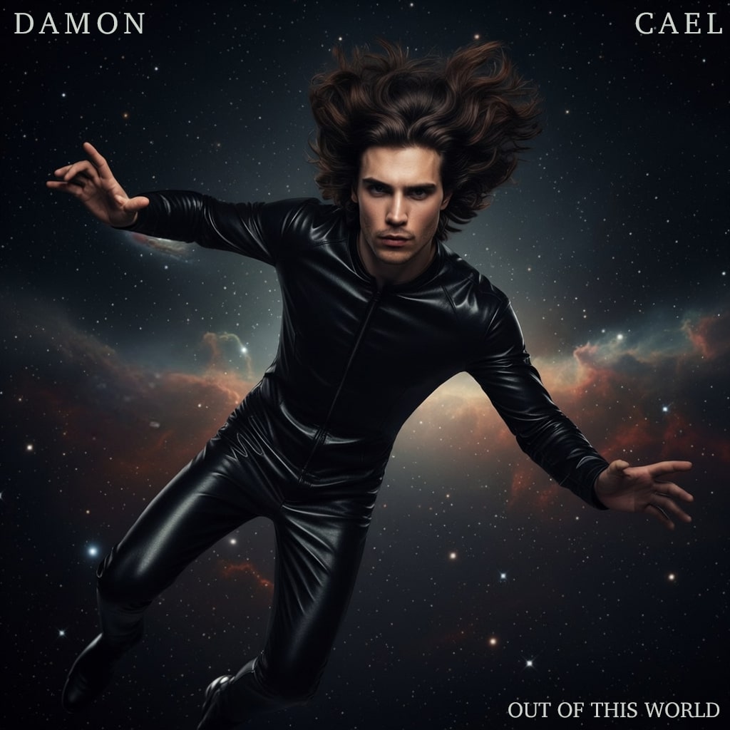 Front cover of OUT OF THIS WORLD by Damon Cael
